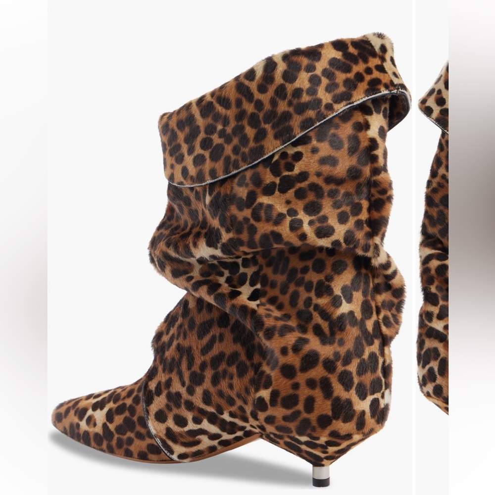 Isabel Marant Erik Leopard Print Bootie Size 39 Great condition - Picture 3 of 9